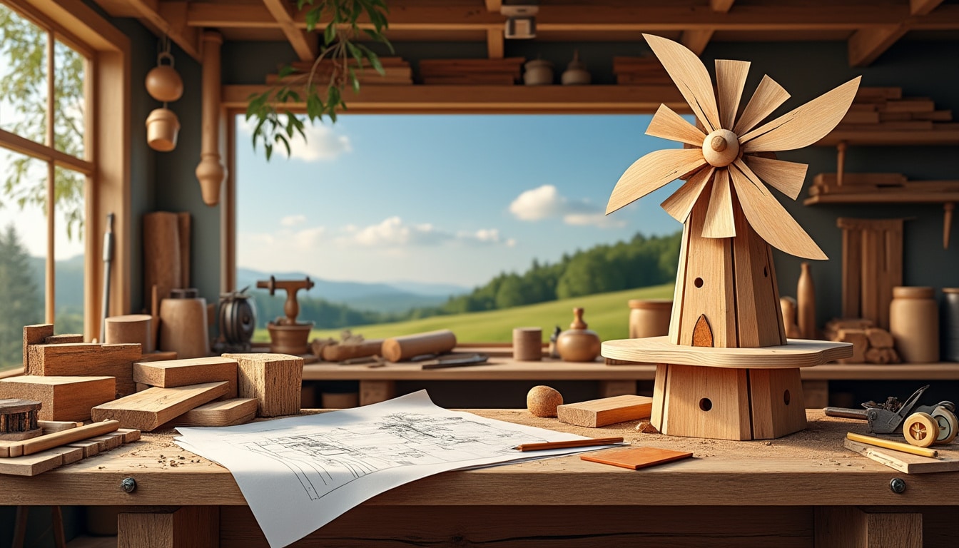 découvrez comment fabriquer facilement un moulin à vent en bois avec notre guide étape par étape, conçu spécialement pour les débutants. apprenez les techniques essentielles, les matériaux nécessaires et laissez libre cours à votre créativité tout en réalisant un parfait moulin à vent.