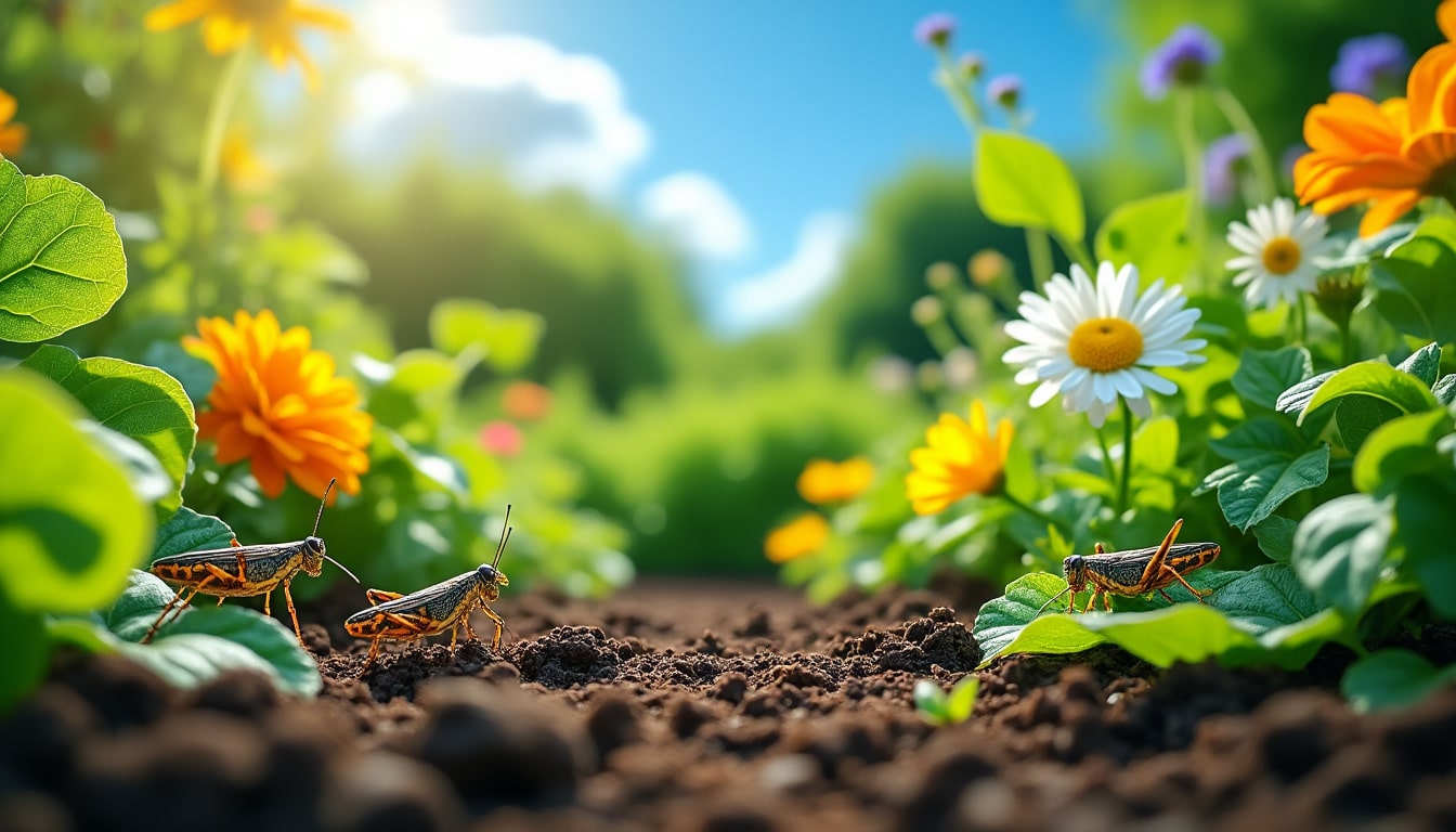 découvrez comment les grillons peuvent devenir des alliés précieux pour la santé de votre jardin. apprenez sur leurs rôles bénéfiques dans l'écosystème, leur capacité à contrôler les nuisibles et à favoriser la biodiversité, tout en contribuant à un sol sain et vivant.
