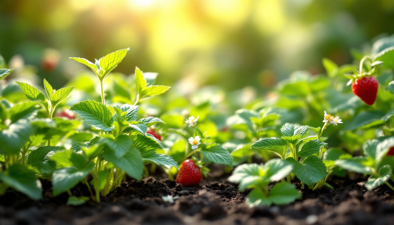 découvrez comment planter menthe et fraisier ensemble pour créer un jardin harmonieux et productif. suivez nos conseils pratiques pour optimiser l'espace, favoriser la croissance et profiter d'une récolte délicieuse.