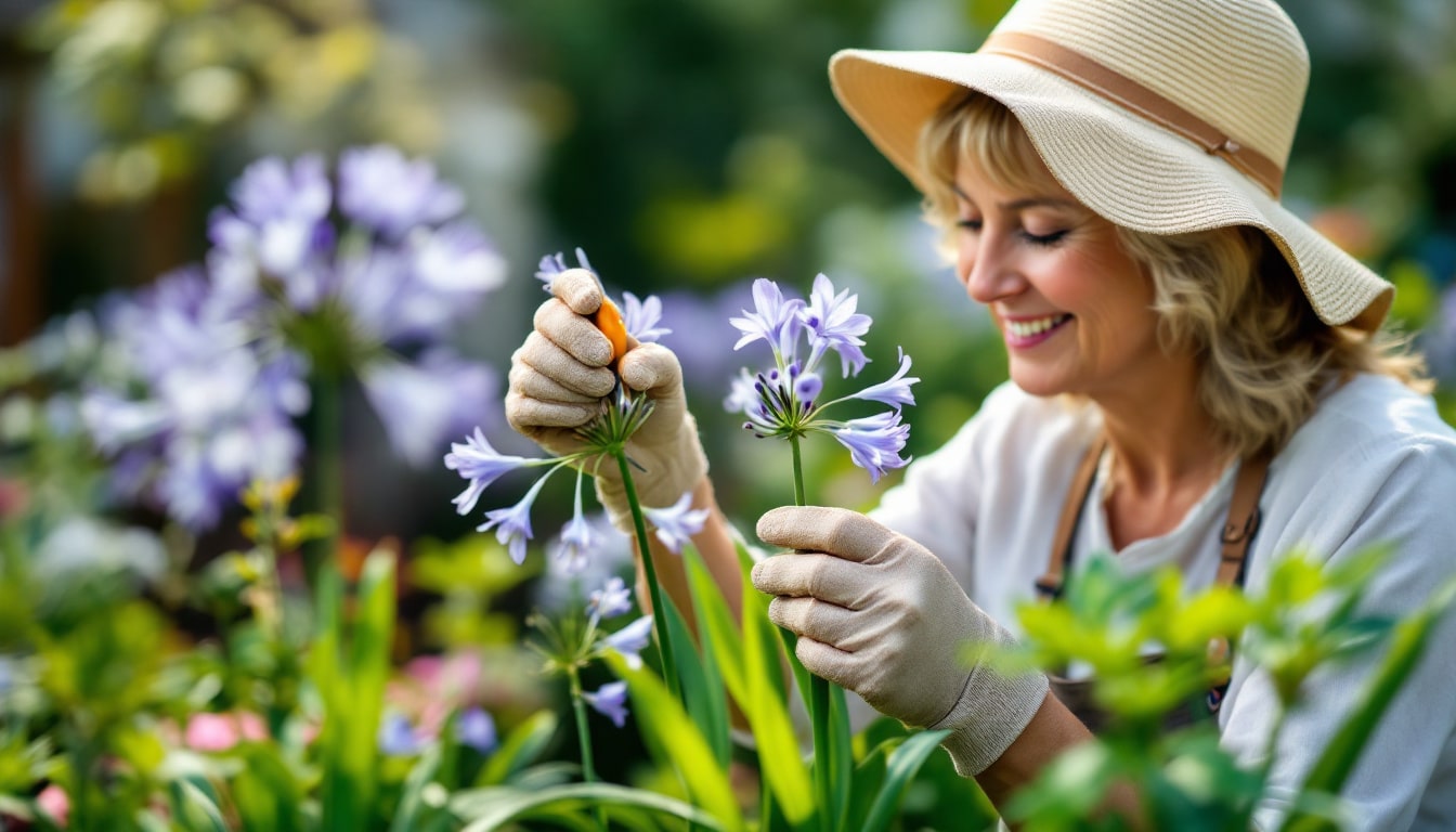 découvrez quand et comment couper les fleurs fanées des agapanthes pour stimuler leur floraison. obtenez des conseils pratiques pour entretenir vos plantes et profiter d'une beauté florale éclatante tout au long de la saison.